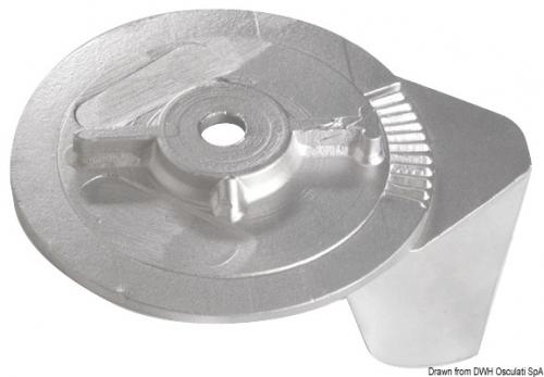 Anodo MERCURY pinna 25/50 HP magnesio